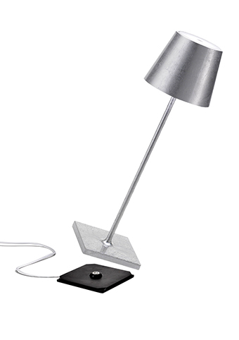 geur ontrouw tij Lamp Poldina Pro a rechargeable table lamp with a contact charging base